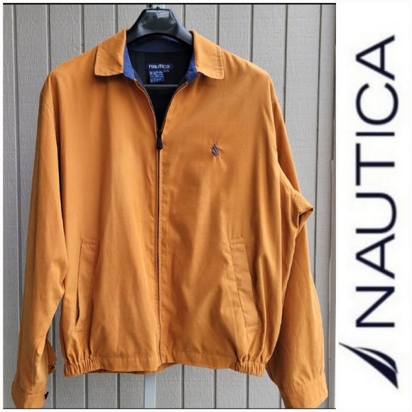 Nautica Other - Vintage Men's Zip-Up Collared Jacket Nautica | XL